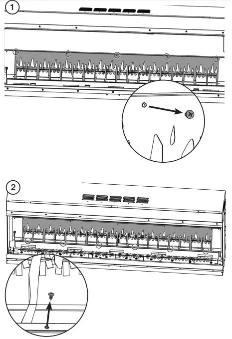 REMOVING THE FLAME EFFECT
