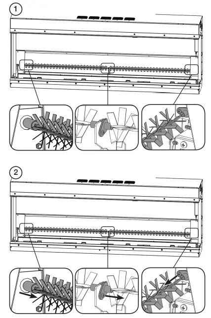 REMOVING THE EFFECT SPINDLE
