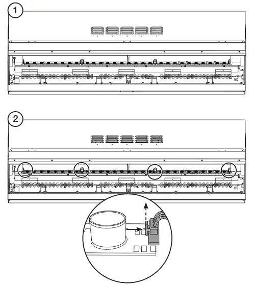 REPLACING THE FLAME EFFECT LEDS