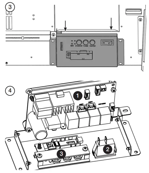 REPLACING THE CONTROL UNIT