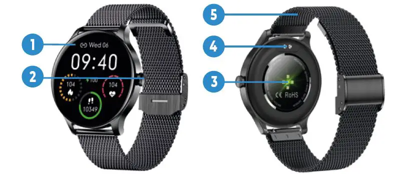 GARETT 473926 Classy Smartwatch fig 1