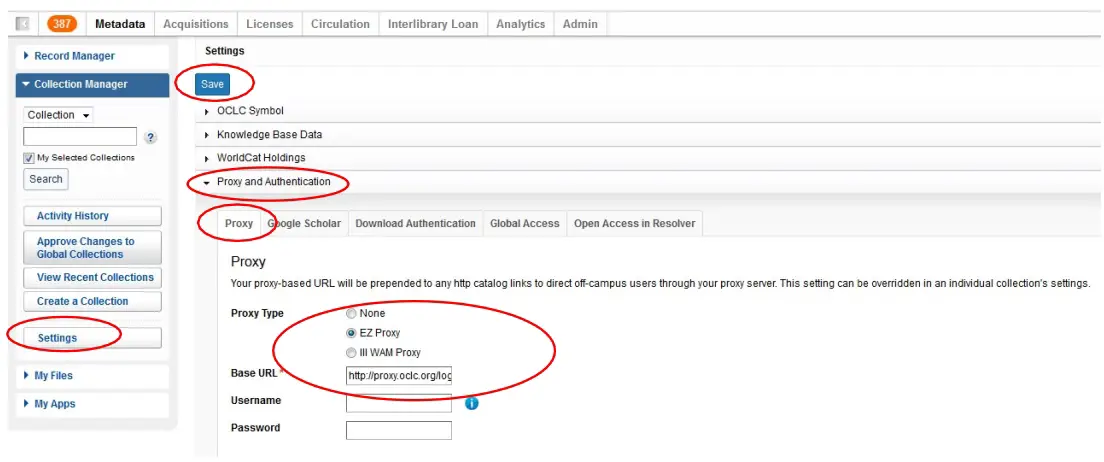 Verification Of OCLC