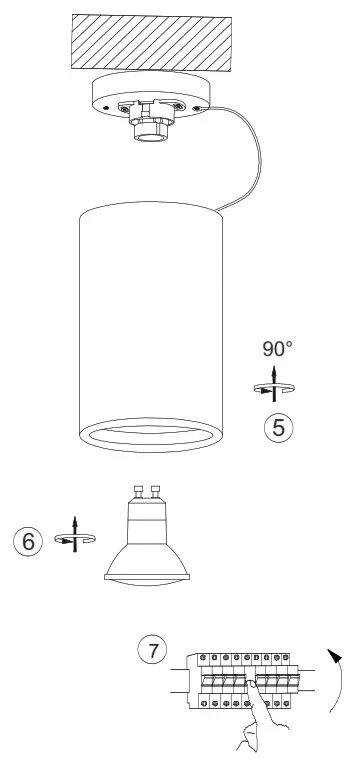 Paul Neuhaus 7610946 Eton 1 Light Source Ceiling Light - 2