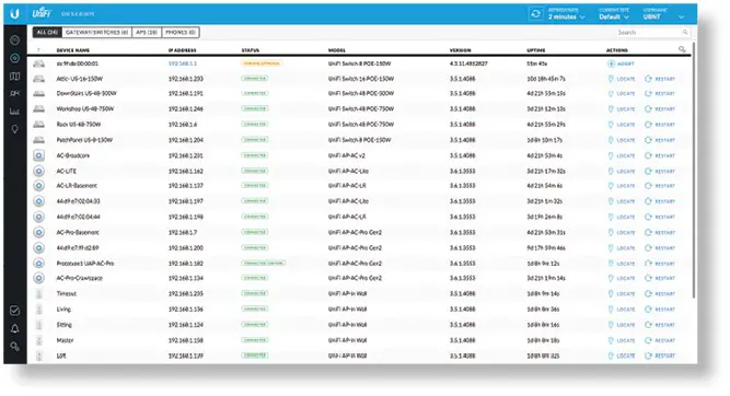 UBIQUITI US 48 750W UniFi Managed PoE Gigabit Switch - Conguring PoE Settings 1