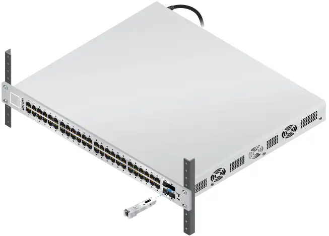 UBIQUITI US 48 750W UniFi Managed PoE Gigabit Switch - Hardware Installation 8