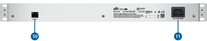 UBIQUITI US 48 750W UniFi Managed PoE Gigabit Switch - Hardware Overview 2