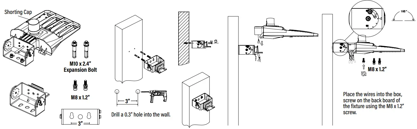 Superior Life PQL 84052 LED Stealth Fixtures Light - parts 1