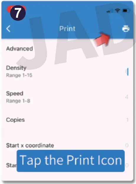 JADENS Shipping Printer 09