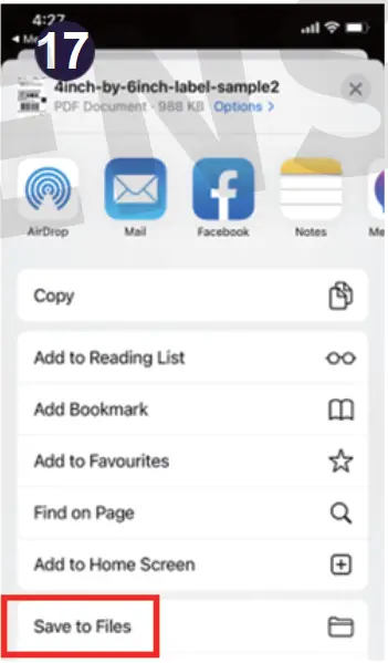 JADENS Shipping Printer 19