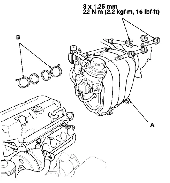 Skunk2 RACING Intake Manifold K20A3 Engine - manifold 4