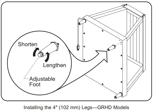 Hatco GRCD and GRHD Series Glo Ray Heated Display Cases - installing 2