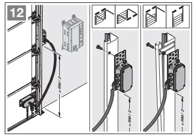 HORMANN Chain Drive Operator ITO 500 FU for Industrial Sectional Doors - fig 12