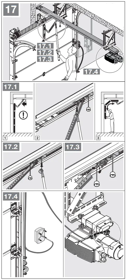 HORMANN Chain Drive Operator ITO 500 FU for Industrial Sectional Doors - fig 21