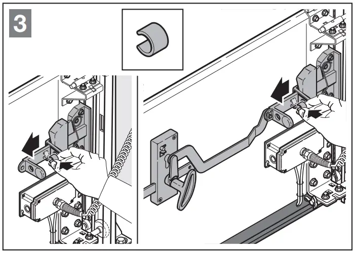 HORMANN Chain Drive Operator ITO 500 FU for Industrial Sectional Doors - fig 3