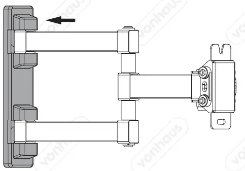 VonHaus-3000245-Tilt-and-Swivel-TV-Bracket-FIG-12