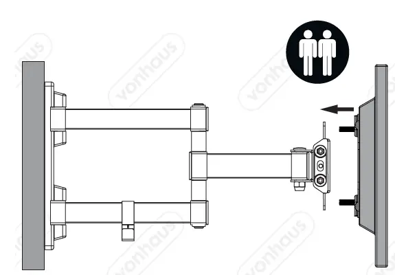 VonHaus-3000245-Tilt-and-Swivel-TV-Bracket-FIG-15