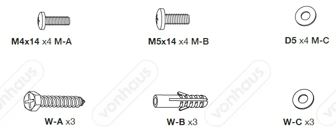 VonHaus-3000245-Tilt-and-Swivel-TV-Bracket-FIG-7