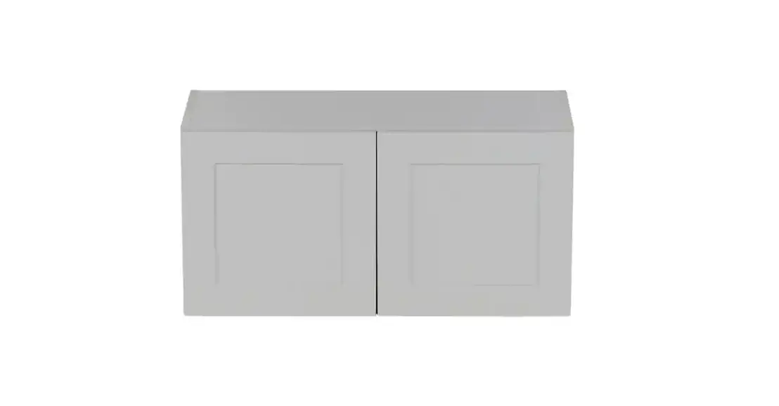 Hampton Bay Cm3012w-wh Cambridge Shaker Assembled 30x12x12.5 Inch Wall Cabinet Instructions