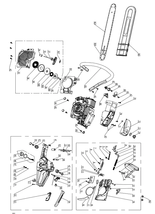 scheppach 5910120903 CSP50 Petrol Chainsaw- fig8