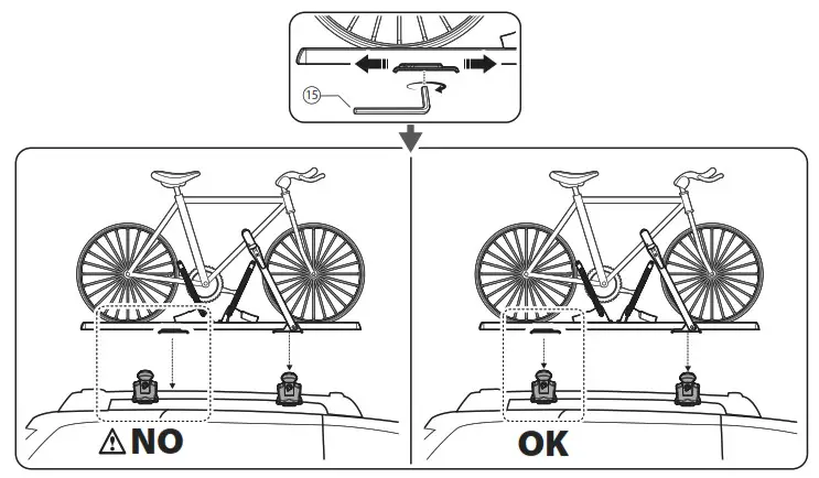 halfords Roof Mount Cycle Carrier Fitting - 10