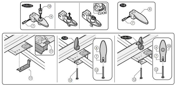 halfords Roof Mount Cycle Carrier Fitting - 17