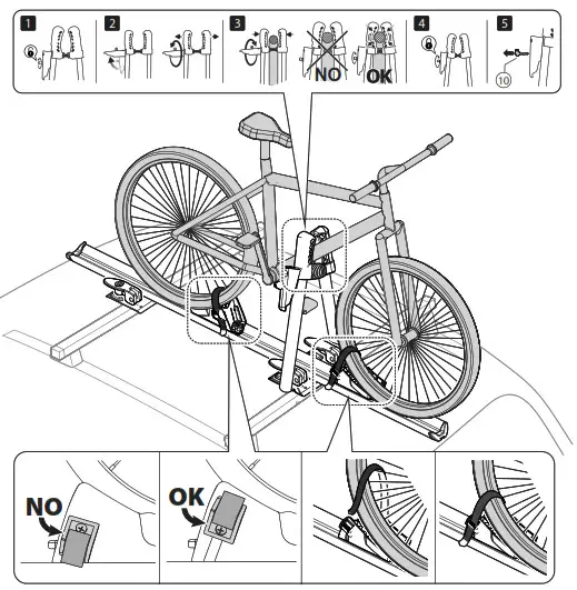 halfords Roof Mount Cycle Carrier Fitting - 26