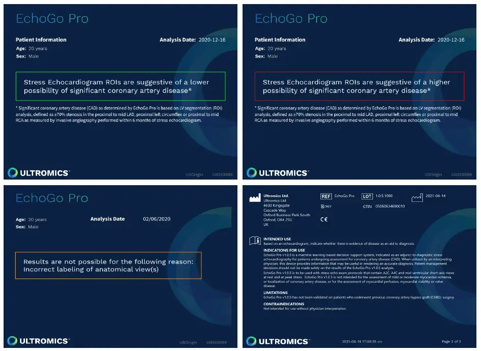 ULTROMICS EchoGo Pro v1.0.5 Clinician fig 3