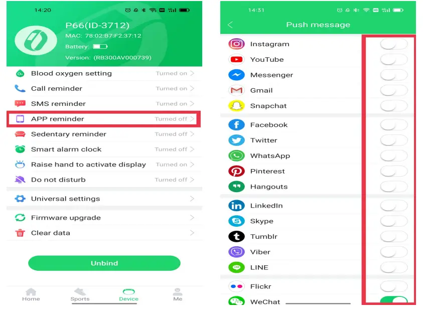Popglory P66 Smart Watch fig 10