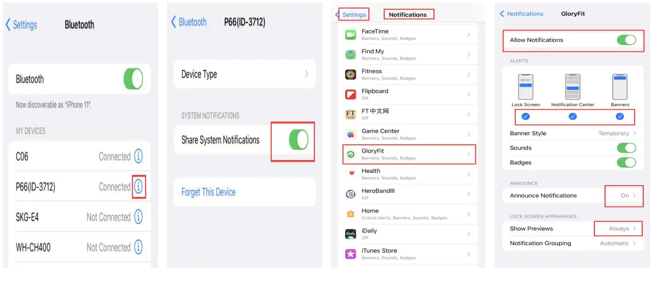 Popglory P66 Smart Watch fig 7