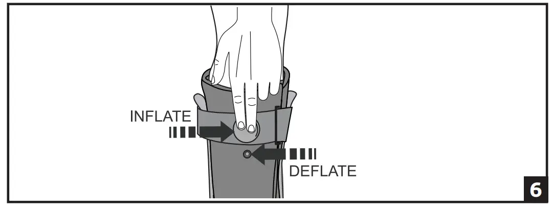 DJO Procare XCELTRAX AIR Tall Walker Brace - FIG 6