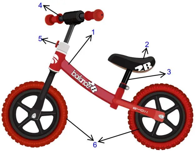 BYOX Bike 2b Balance -