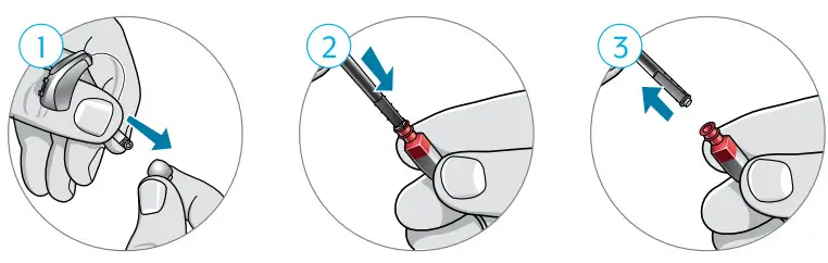 Starkey Micro Receiver-In-Canal With Earbud - Wax Guards