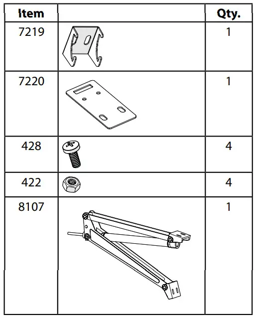 PALRAM Rion Automatic Vent Opener - Contents