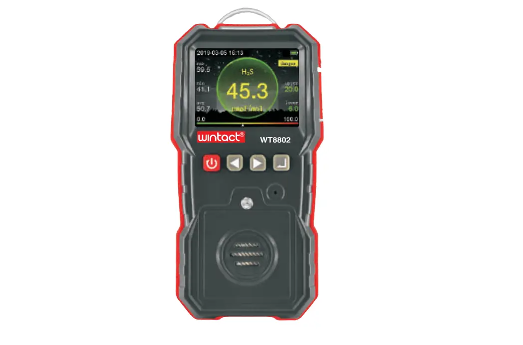 Supereyes Wt8802 Hydrogen Sulfide Monitor Instruction Manual