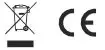 disposal and ce icon