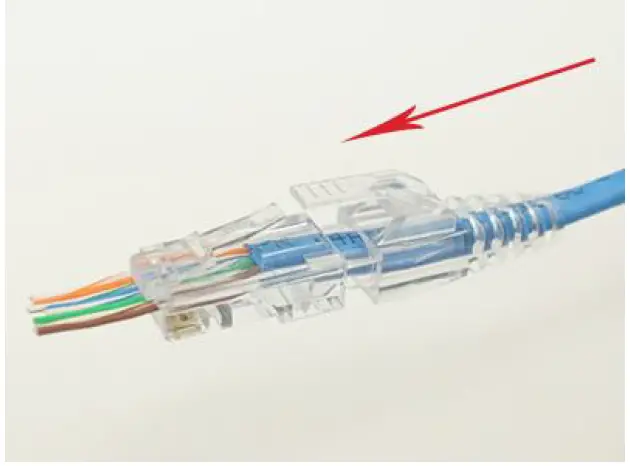 Simply45-S45-1500-Terminating-Cat5e Unshielded-Pass-Through-RJ45-12