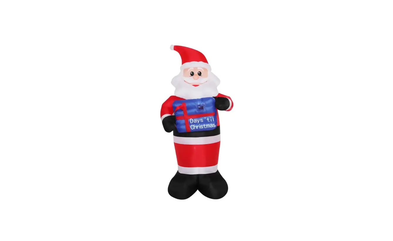 Pool Warehouse Christmas Time 7ft Inflatable Santa Countdown With Lights Installation Guide Pool Warehouse Christmas Time 7ft Inflatable Santa Countdown With Lights Installation Guide