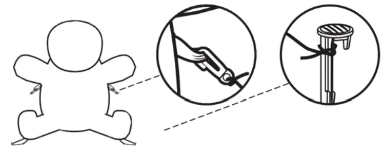 Pool Warehouse Christmas Time 7ft Inflatable Santa Countdown with Lights-fig4