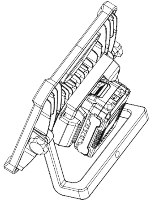 NORDIC 18V Cordless LED Working Light - Figure 2