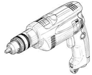 ITC TS400X, TR400X and TL400X Sequoia Table Leg - Power Drill