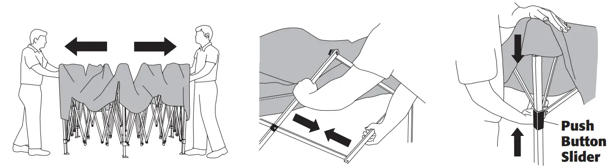 Z SHADE ZS2010EVRWH300 Instant Pavilion - fig 1