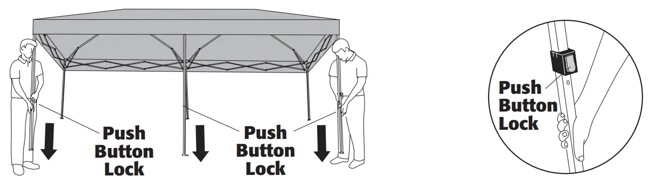 Z SHADE ZS2010EVRWH300 Instant Pavilion - fig 3