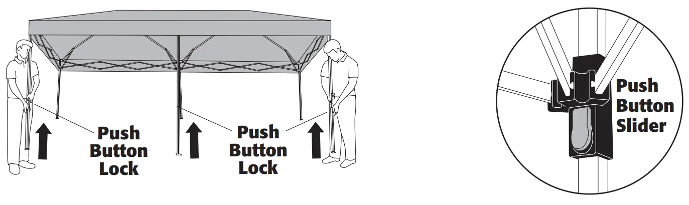 Z SHADE ZS2010EVRWH300 Instant Pavilion - fig 4