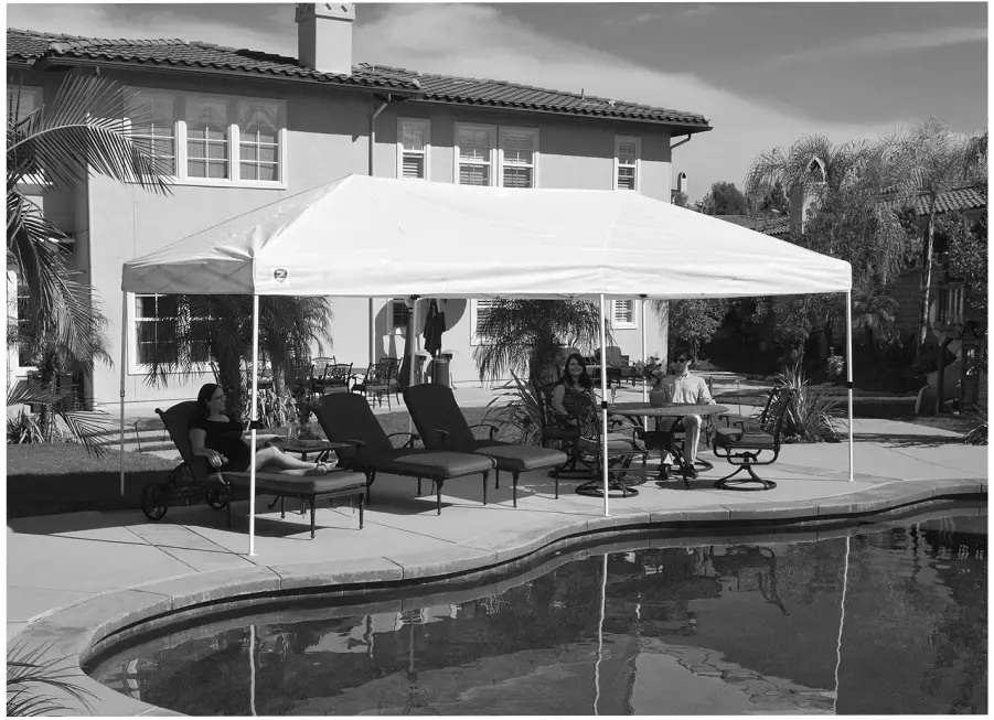 Z SHADE ZS2010EVRWH300 Instant Pavilion