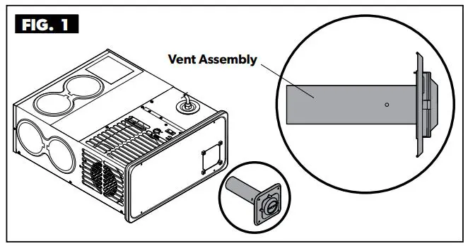 DOMETIC DFSAD12 Small Furnace (12k-20k) BTU Installation Guide - Inspecting The Vent Assembly
