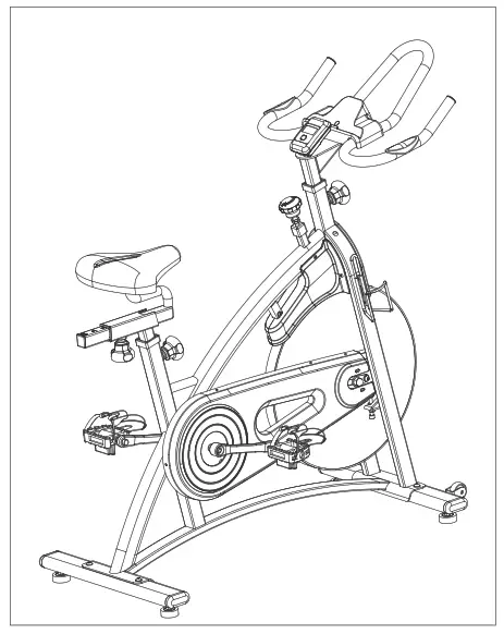 SUNNY HEALTH FITNESS SF B1877 Endurance Belt Drive Magnetic Indoor Exercise Cycle Bike - fig10
