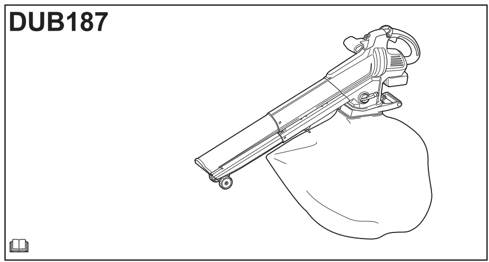 makita DUB187 Cordless Blower Vacuum Cleaner - fig 1