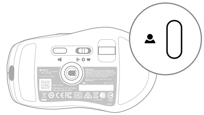 ROCCAT Kone Pro Iconic Ergonomic Gaming Mouse - fig 8