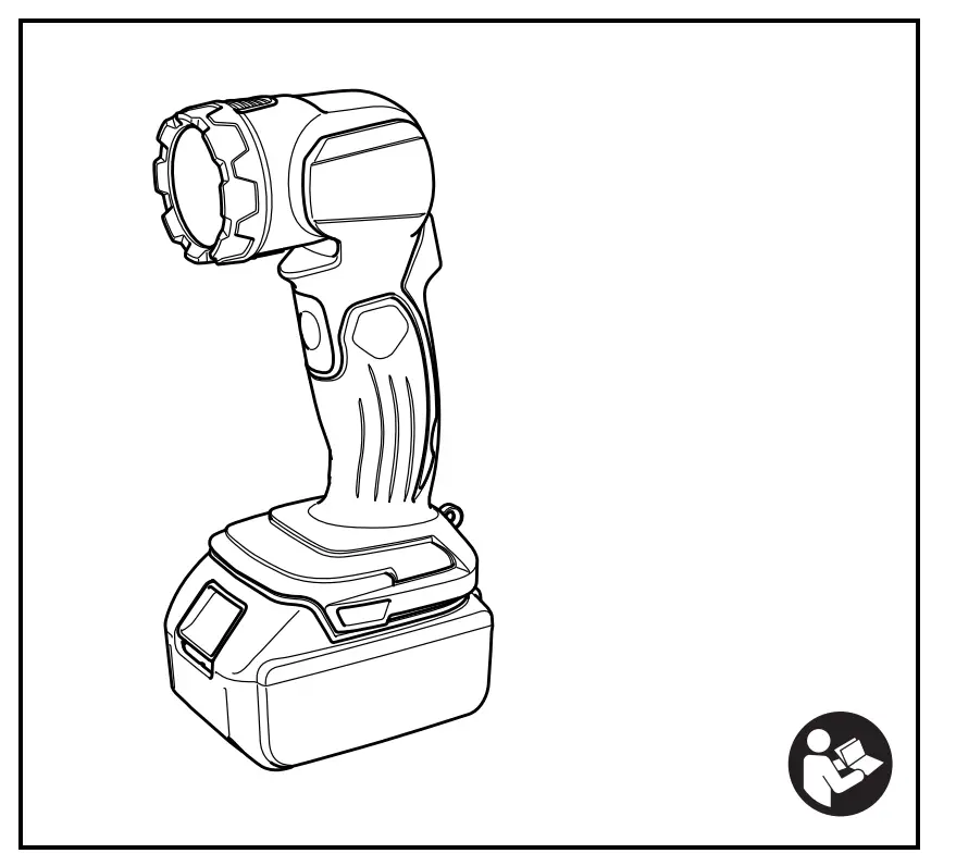 makita DML802 Cordless LED Flashlight