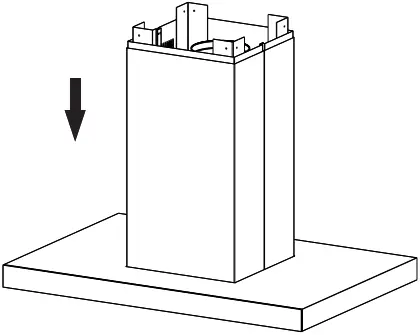 Midea 90M83 90cm T Shape Island Rangehood A11